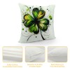 Ulloord St. Patrick's Day pillow Covers, Truck Green Farmhouse Decorative pillowcases for Home Sofa Couch Cushion Decoration