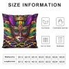 Ulloord Mardi Gras pillow Covers for Home Decorations Decor Happy Mardi Gras Throw pillows Decorative Cushion Cases Mardi Gras Decorations