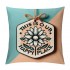 Ulloord Spring pillow Covers, Floral with This is Our Striped Blue Farmhouse Decorative Throw pillowcases for Home Sofa Couch Decoration