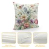 Ulloord pillow Covers Pink Flowers It is So Good to Be Home Spring pillows Decorative Throw pillows Floral Cushion Case Summer Decorations Farmhouse Decor for Sofa