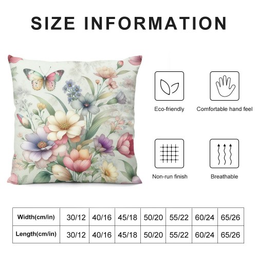 Ulloord pillow Covers Pink Flowers It is So Good to Be Home Spring pillows Decorative Throw pillows Floral Cushion Case Summer Decorations Farmhouse Decor for Sofa