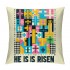 Ulloord Throw pillow Covers Set of Hello Peeps Spring Home Decor for Couch