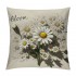 Ulloord pillow Covers Daisy Flower Market Bicycle Floral Spring pillows Decorative Throw pillows Cushion Case Farmhouse Decor for Couch Sofa