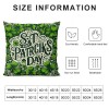 &nbsp;St.&nbsp;Patrick's Day Throw pillow Covers Square Decorative pillow Covers Cushion Cover