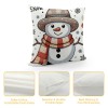 Christmas man pillow Covers man I Smell Throw pillow Cover Holiday Cushion Case Decoration for Sofa Couch