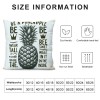 Ulloord Decor Throw pillow Covers Vintage &nbsp; Green Fruits pillow Case Square Cushion Cover for Sofa