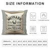 Ulloord Cow Pig Farmhouse pillow Covers Poultry Feed Sack Farm pillow Case Rustic Animals pillow Cover Modern Decor pillowcase for Sofa Couch(Feeds)