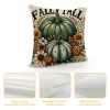 Ulloord Fall Decor Pumpkin Colorful Pumpkin Throw pillow Covers Autumn Theme Farmhouse Decorative Throw pillow Covers for Sofa (Fall Set)