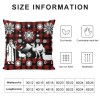 Red Black Buffalo Check Plaid Throw pillow Covers pillow Cover pillow Case Cushion Cover Decorative Home Sofa Couch