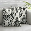 Ulloord Decorative pillow Covers Black&nbsp;Modern Geometric Throw pillow Cover Cushion Case Arrow Wave Pattern pillowcase for Sofa Couch Indoor Outdoor Home Decor&nbsp;,Black Gray