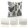 Ulloord Decorative pillow Covers Black&nbsp;Modern Geometric Throw pillow Cover Cushion Case Arrow Wave Pattern pillowcase for Sofa Couch Indoor Outdoor Home Decor&nbsp;,Black Gray