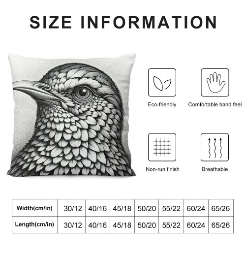  Throw pillow Cover Cute Animal White Farmhouse pillow Cover Square Cushion Cover pillowcase for&nbsp;Women Boys Girls Children Home Sofa Bedroom