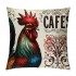 Throw pillow Cover Vintage &nbsp; Pattern Decorative Farmhouse pillowcase Red&nbsp;Figure Cushion Cover pillow Case for Home Sofa Decor