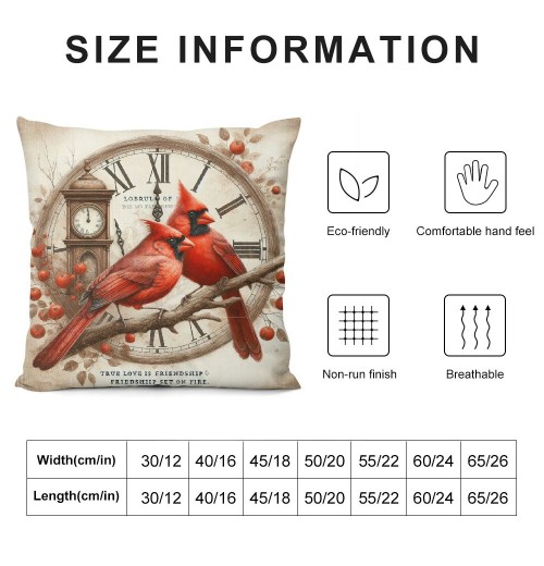 Vintage Throw Cushion Cover with Decorative pillow Covers Love Decor pillow Case Outdoor Decor for Home Sofa Bed