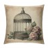  Vintage Rustic pillow Covers Flower Butterfly Decor pillow Covers Floral with&nbsp; Decorative pillow Case Cushions Covers for Sofa Bed Car