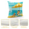  Summer Throw pillow Covers Quote Words pillow Cover Sea Beach&nbsp; Fruit Decorative pillow Case Cushion Cover Beach Theme