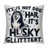 It's Not Dog Hair It's Glitter Decorative Throw pillow Case Cover ,Funny Decorations for Home Bedroom Girl Room Office, Owners Gifts,Dog Lovers Gifts