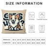 Ulloord Dog Themed pillowcase Decorations for Home, Funny Dog Guess What Throw pillow Cover Double Sided Reversible, Funny Mom Gifts, Pet Dog Lover Gifts