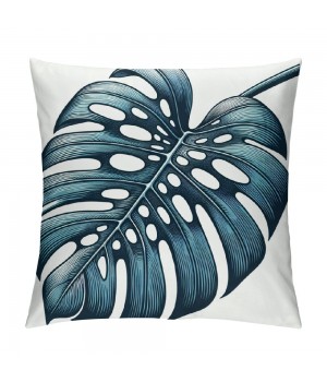 Palm Leaves Decorative Throw pillow Cover Case Palm Leaves Leaf Outdoor Home Plant Cushion Cover