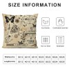 Ulloord &nbsp;Adorable Animals Farm pillow Cover Rabbit Bee&nbsp;Hedgehog&nbsp;Dragonfly French Style pillow Case Lovely Animal Cushion Cover for Sofa Couch Bedroom