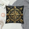 Throw pillow Covers pillow Case Square Black Background Decorative Cushion Cover Home Decor Accent pillowcase