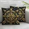 Throw pillow Covers pillow Case Square Black Background Decorative Cushion Cover Home Decor Accent pillowcase