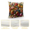 Floral Farmhouse pillow Covers Vintage Daisy Flowers Decorative Spring pillow Covers Outdoor Flower Modern Cushion Cover for Sofa