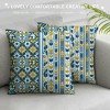 Ulloord Modern Throw pillow Covers Home Sweet Home Decorative pillow Cover Geometry pillow Cases Navy Yellow Cushion Cover Sofa Outdoor Farmhouse pillows Cover