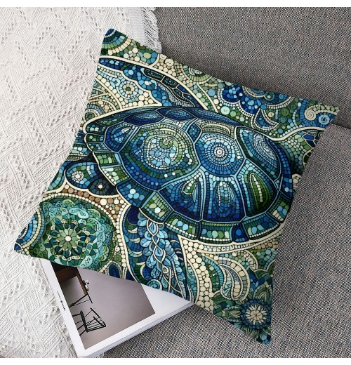 Throw pillow Covers Ocean Marine Animal Set pillow Cases Cushion Cover for Home Sofa Office