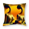  Throw pillow Covers Oil Painting African Art Ethnic Tribe Lady Livingroom Decorative pillow Cases Home Decor Square pillowcases