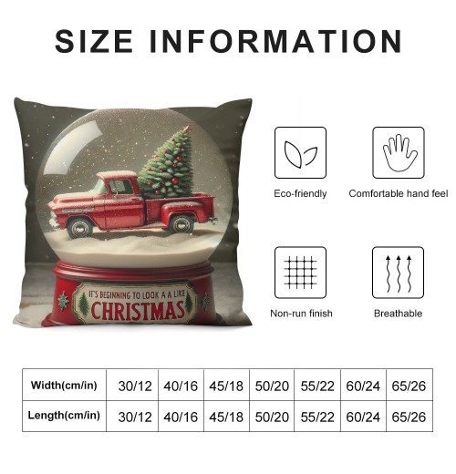  Merry Christmas pillow Covers Christmas Tree with Quote Decorative Throw pillow Cover Cushion Case Black Throw pillowcase (&amp;)