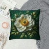 Ulloord Vintage Floral Throw pillow Covers Sunflower&nbsp;Daisy Flowers Home Decorative pillow Covers Rustic Outdoor Flower Pattern Cushion Cover Sofa Bedroom Decor pillow Cases