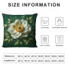 Ulloord Vintage Floral Throw pillow Covers Sunflower&nbsp;Daisy Flowers Home Decorative pillow Covers Rustic Outdoor Flower Pattern Cushion Cover Sofa Bedroom Decor pillow Cases