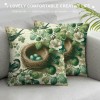 Ulloord  pillow Covers Vintage Bird Nest Decorative Throw pillow Case Cushion Cover for Bed Office Living Room Sofa 