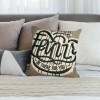 Ulloord  Throw pillow Cover Warm&nbsp;Inspirational Quote pillow Case Farmhouse Cushion Cover for Sofa Decorative pillows