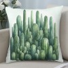 Ulloord Home Throw pillow Covers Green Tropical Plants Farmhouse pillow Cases Outdoor Summer Plant pillows Cover Cushion Case Super Soft Sofa Couch pillow Sham(Plant)