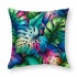 Ulloord  pillow Covers Tropical Palm Leaf Decorative Throw pillow Case Summer Cushion Cover for Home Bench/Couch/Sofa