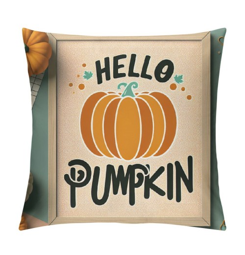 Ulloord Fall Decor pillow Covers Pumpkin Farmhouse Decorations Throw Cushion Case for Fall Thanksgiving Home Decorative pillows