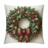 Ulloord Christmas pillow Covers Farmhouse Xmas Decorations Merry Truck Winter Holiday Decor Throw Cushion Case for Home Couch