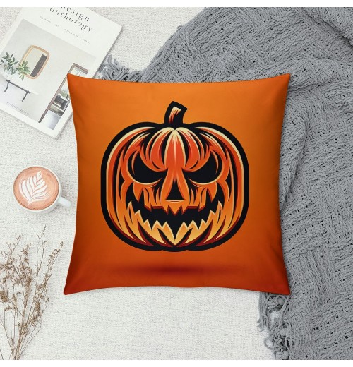 Ulloord Halloween Decor pillow Covers Halloween Decorations Farmhouse Saying Orange Black Outdoor Fall pillows Decorative Throw Cushion Case for Home Couch