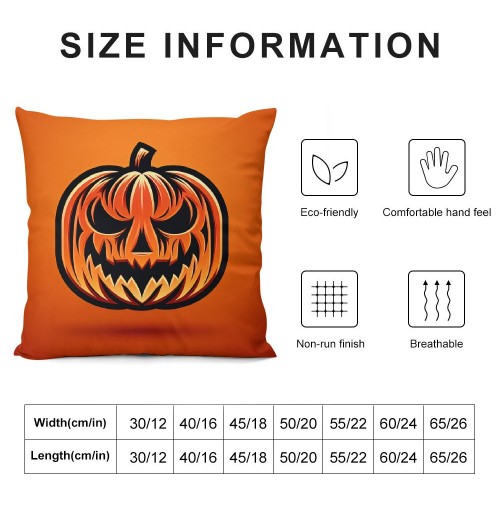 Ulloord Halloween Decor pillow Covers Halloween Decorations Farmhouse Saying Orange Black Outdoor Fall pillows Decorative Throw Cushion Case for Home Couch