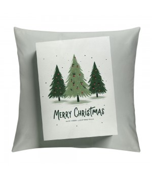 Ulloord Christmas pillow Covers Farmhouse Christmas Decorations Merry Christmas Tree Winter Holiday Decor Throw Cushion Case for Home Couch