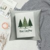 Ulloord Christmas pillow Covers Farmhouse Christmas Decorations Merry Christmas Tree Winter Holiday Decor Throw Cushion Case for Home Couch