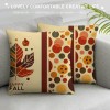 Ulloord Fall pillow Covers Farmhouse Decorations Outdoor Autumn Thanksgiving Farm pillows Decorative Throw Cushion Case for Home Couch Decor