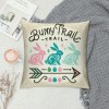 Ulloord Easter pillow Covers Easter Decorations for Home Bunny Hello pillows Easter Decorative Throw pillows Spring Easter Farmhouse Decor