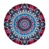 Shangniulu Round Table cover, Pattern Decorative Style, Great for Buffet Tables, Parties, Holiday Dinners and More