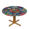 Shangniulu Boho Round Table cover, Suitable for Polyester Reception Banquet Event Kitchen Dining