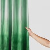 Shangniulu Green Shower Curtain, Shower Curtains for Bathroom, Waterproof Shower Curtains Comes with Hooks