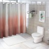 Shangniulu Pink Shower Curtain, Shower Curtains for Bathroom, Waterproof Shower Curtains Comes with Hooks