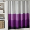 Shangniulu Purple Shower Curtain, Shower Curtains for Bathroom, Waterproof Shower Curtains Comes with Hooks